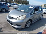 2009 Honda Fit Sport Gray vin: JHMGE88659S032885