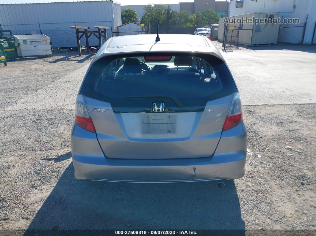 2009 Honda Fit Sport W/navi Silver vin: JHMGE88669S065507