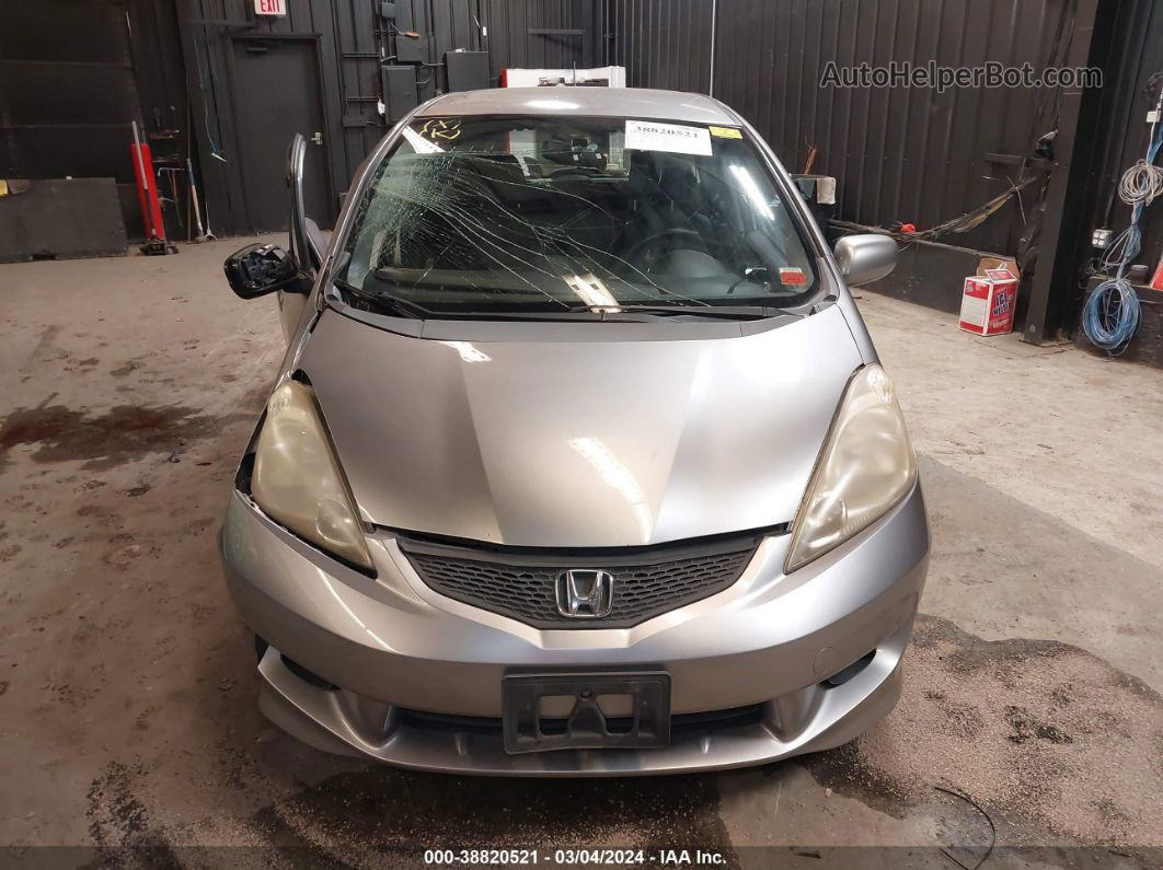 2009 Honda Fit Sport Gray vin: JHMGE88679S000777