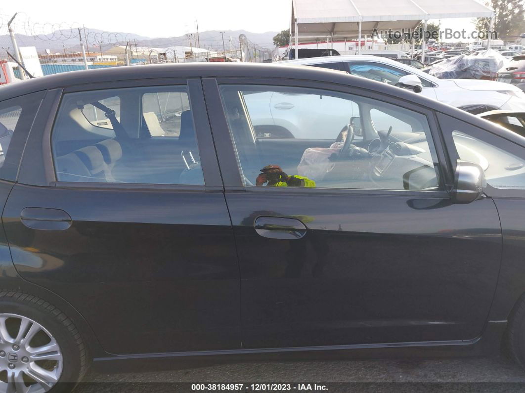 2009 Honda Fit Sport Black vin: JHMGE88699S036096