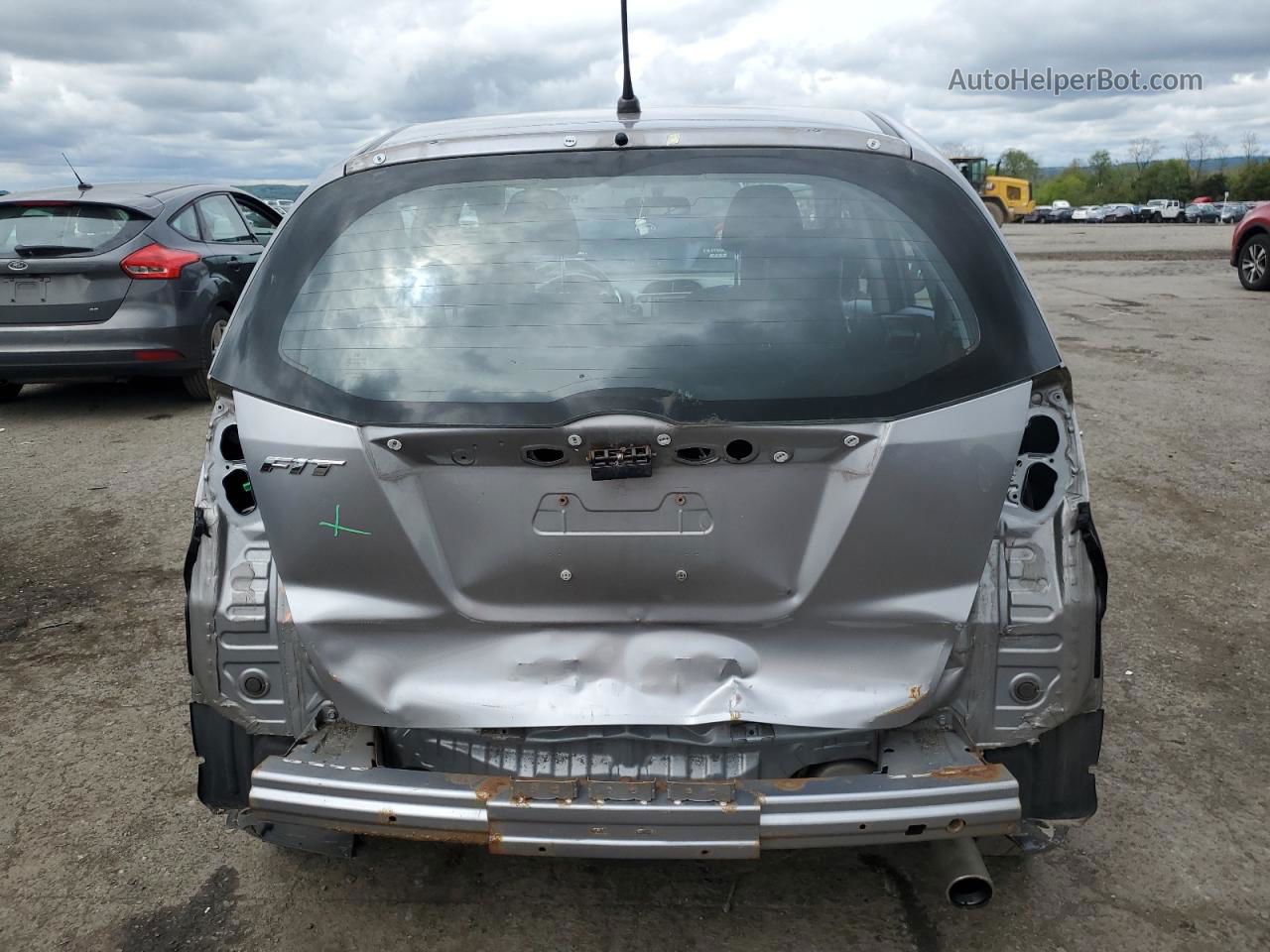 2009 Honda Fit Sport Серебряный vin: JHMGE88699S045722