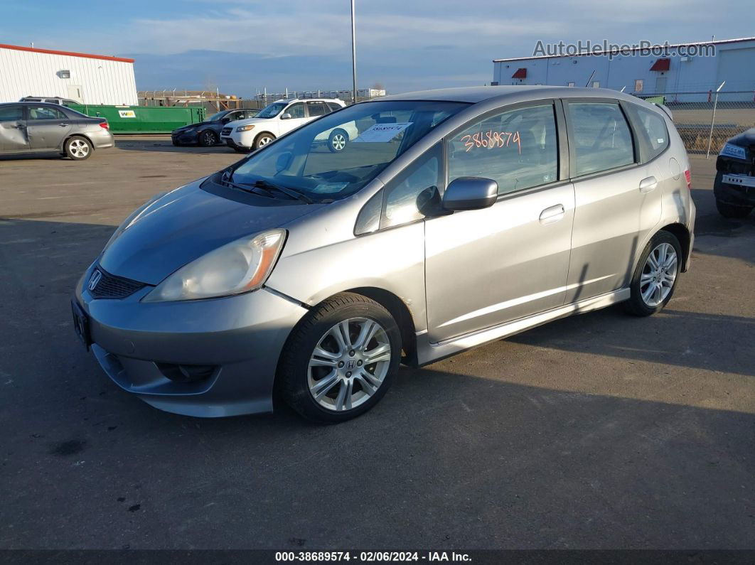 2009 Honda Fit Sport Серебряный vin: JHMGE886X9C000542