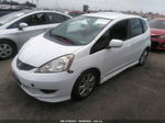 2009 Honda Fit Sport W/navi White vin: JHMGE886X9S004578