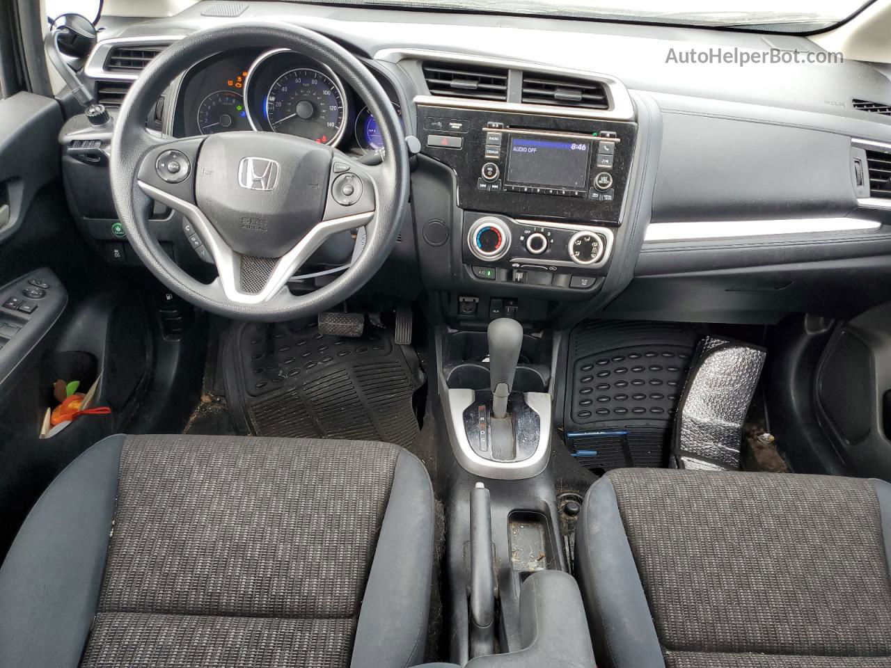 2016 Honda Fit Lx Черный vin: JHMGK5H50GX006550