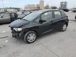 2016 Honda Fit Lx Black vin: JHMGK5H50GX006550