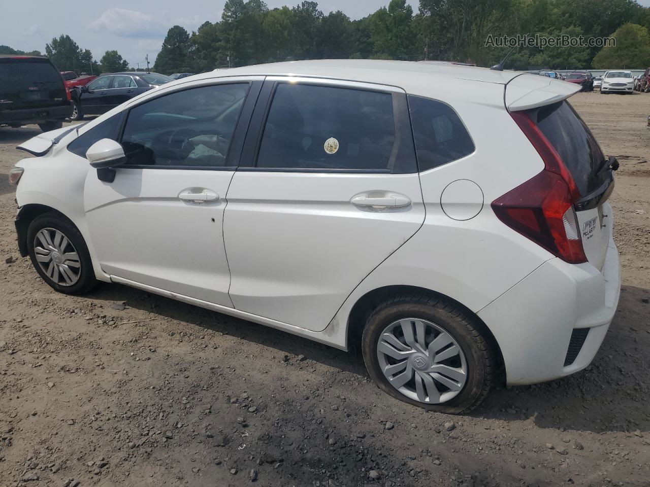 2016 Honda Fit Lx Белый vin: JHMGK5H50GX010985