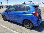 2016 Honda Fit Lx Blue vin: JHMGK5H50GX012039