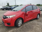 2016 Honda Fit Lx Red vin: JHMGK5H50GX013577