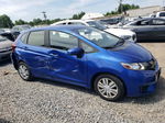 2016 Honda Fit Lx Синий vin: JHMGK5H50GX018942