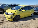 2016 Honda Fit Lx Yellow vin: JHMGK5H50GX021212