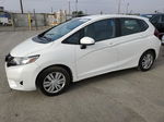 2016 Honda Fit Lx White vin: JHMGK5H50GX040987