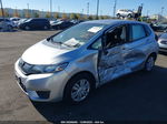 2016 Honda Fit Lx Silver vin: JHMGK5H51GX014074