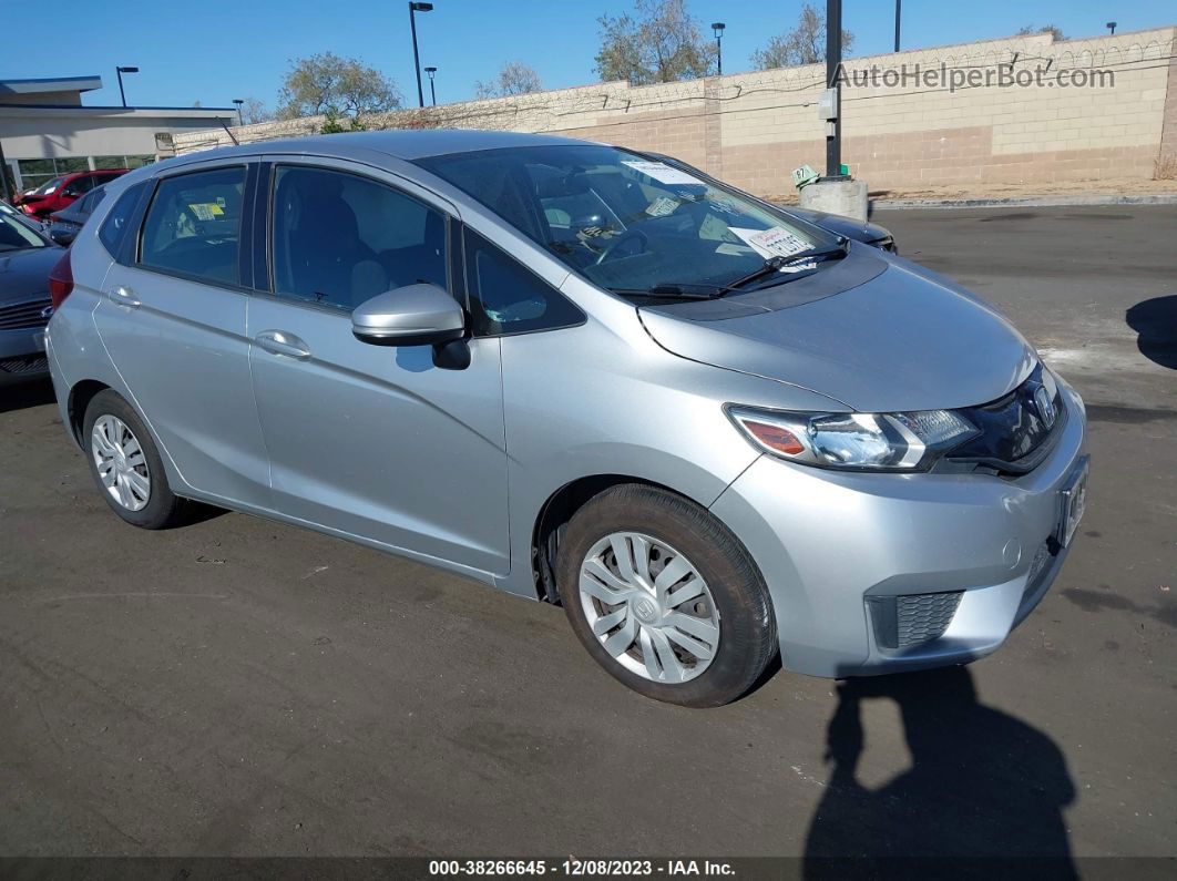 2016 Honda Fit Lx Silver vin: JHMGK5H51GX014074