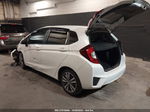 2016 Honda Fit Lx White vin: JHMGK5H52GX002189