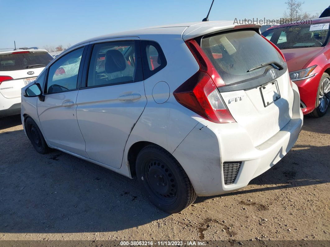 2016 Honda Fit Lx Белый vin: JHMGK5H52GX005965