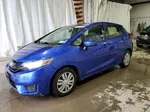 2016 Honda Fit Lx Blue vin: JHMGK5H52GX021843