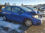 2016 Honda Fit Lx Blue vin: JHMGK5H52GX024497