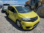 2016 Honda Fit Lx Yellow vin: JHMGK5H53GX003318