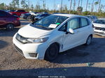 2016 Honda Fit Lx White vin: JHMGK5H54GX010424