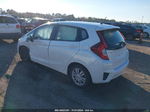 2016 Honda Fit Lx White vin: JHMGK5H54GX010424