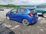 2016 Honda Fit Lx Blue vin: JHMGK5H55GS008601