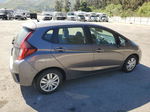 2016 Honda Fit Lx Gray vin: JHMGK5H55GS013149