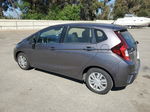 2016 Honda Fit Lx Gray vin: JHMGK5H55GS013149