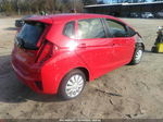 2016 Honda Fit Lx Red vin: JHMGK5H55GX006303