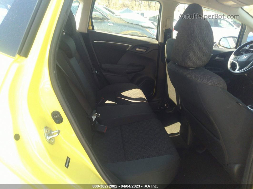 2016 Honda Fit Lx Yellow vin: JHMGK5H55GX018483