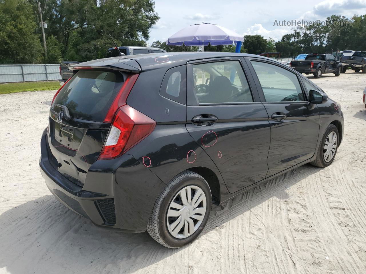 2016 Honda Fit Lx Charcoal vin: JHMGK5H56GS014732