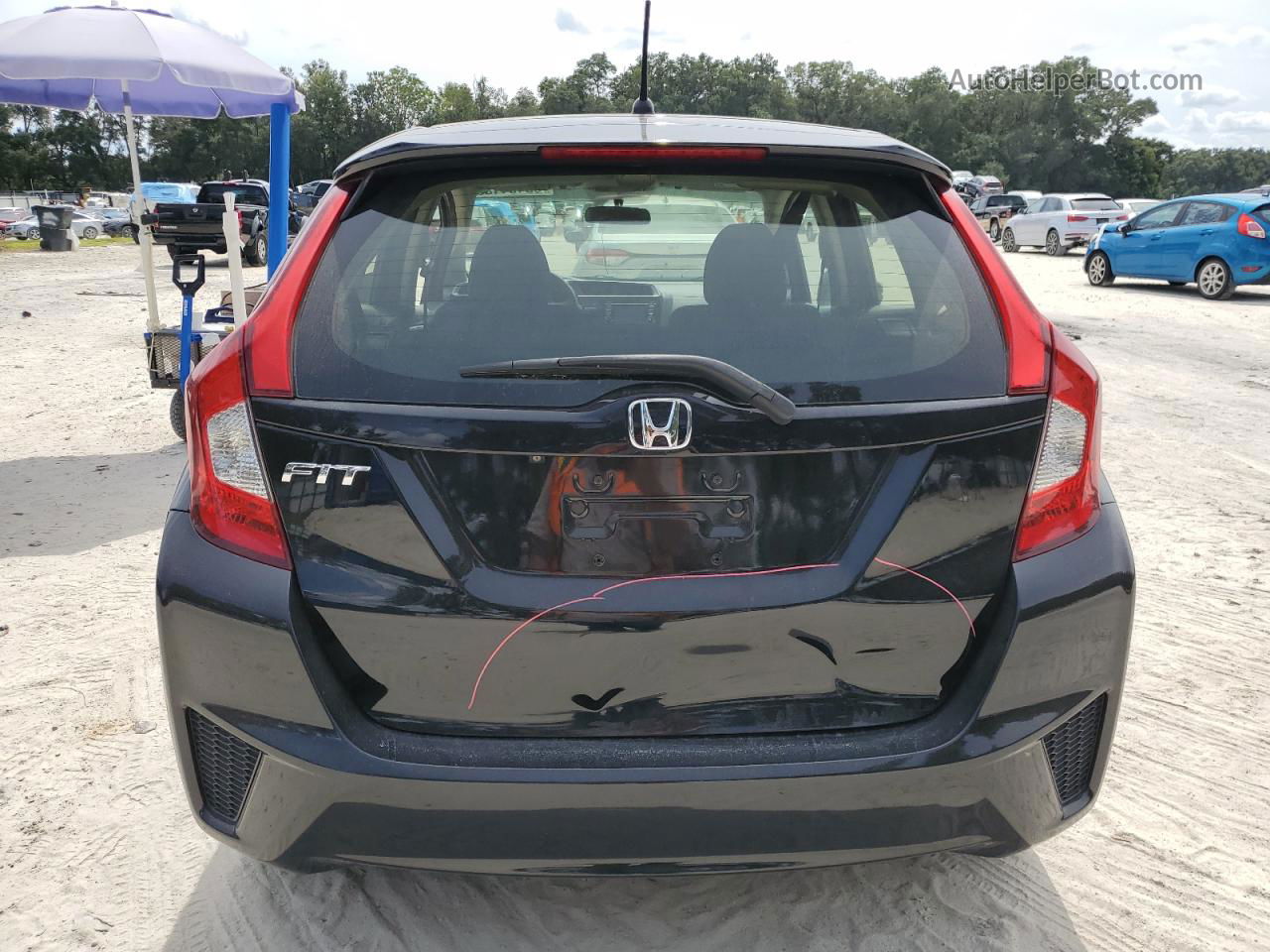 2016 Honda Fit Lx Charcoal vin: JHMGK5H56GS014732