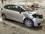 2016 Honda Fit Lx Silver vin: JHMGK5H56GX015835