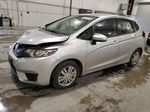 2016 Honda Fit Lx Silver vin: JHMGK5H56GX015835