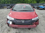 2016 Honda Fit Lx Red vin: JHMGK5H57GS007885