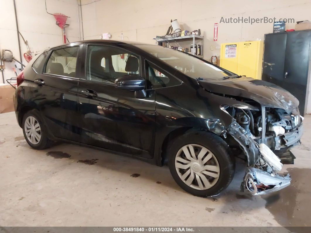 2016 Honda Fit Lx Черный vin: JHMGK5H57GS009281