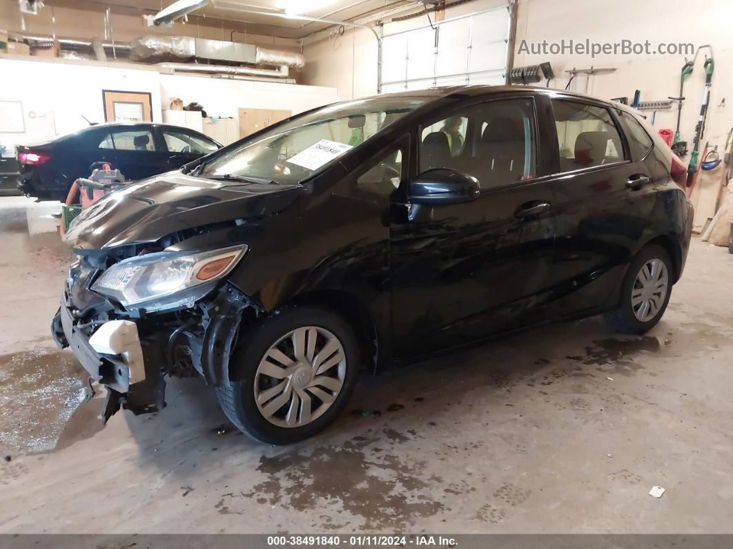 2016 Honda Fit Lx Черный vin: JHMGK5H57GS009281