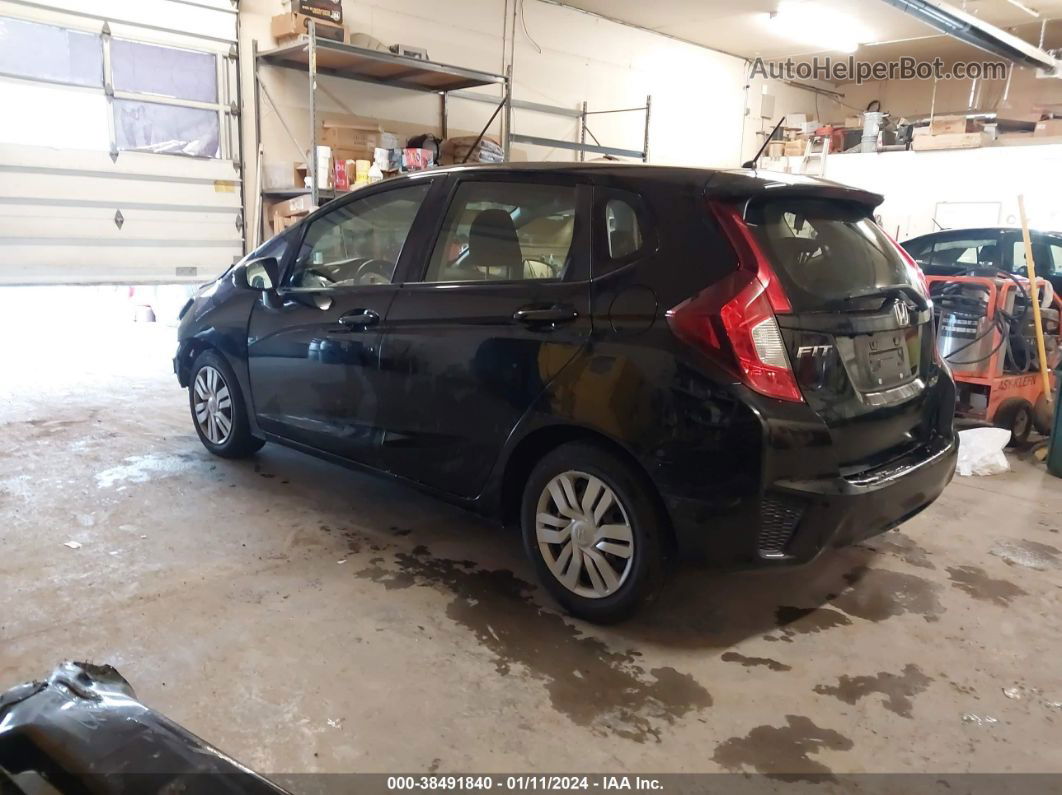 2016 Honda Fit Lx Черный vin: JHMGK5H57GS009281