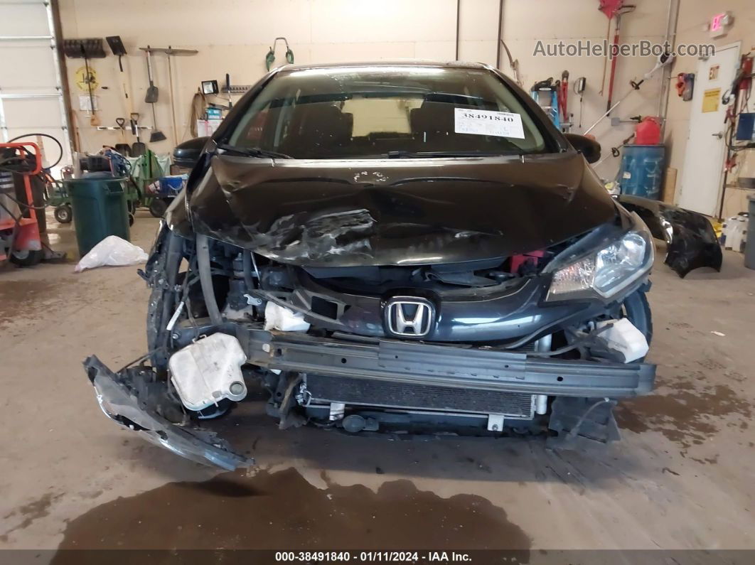 2016 Honda Fit Lx Черный vin: JHMGK5H57GS009281