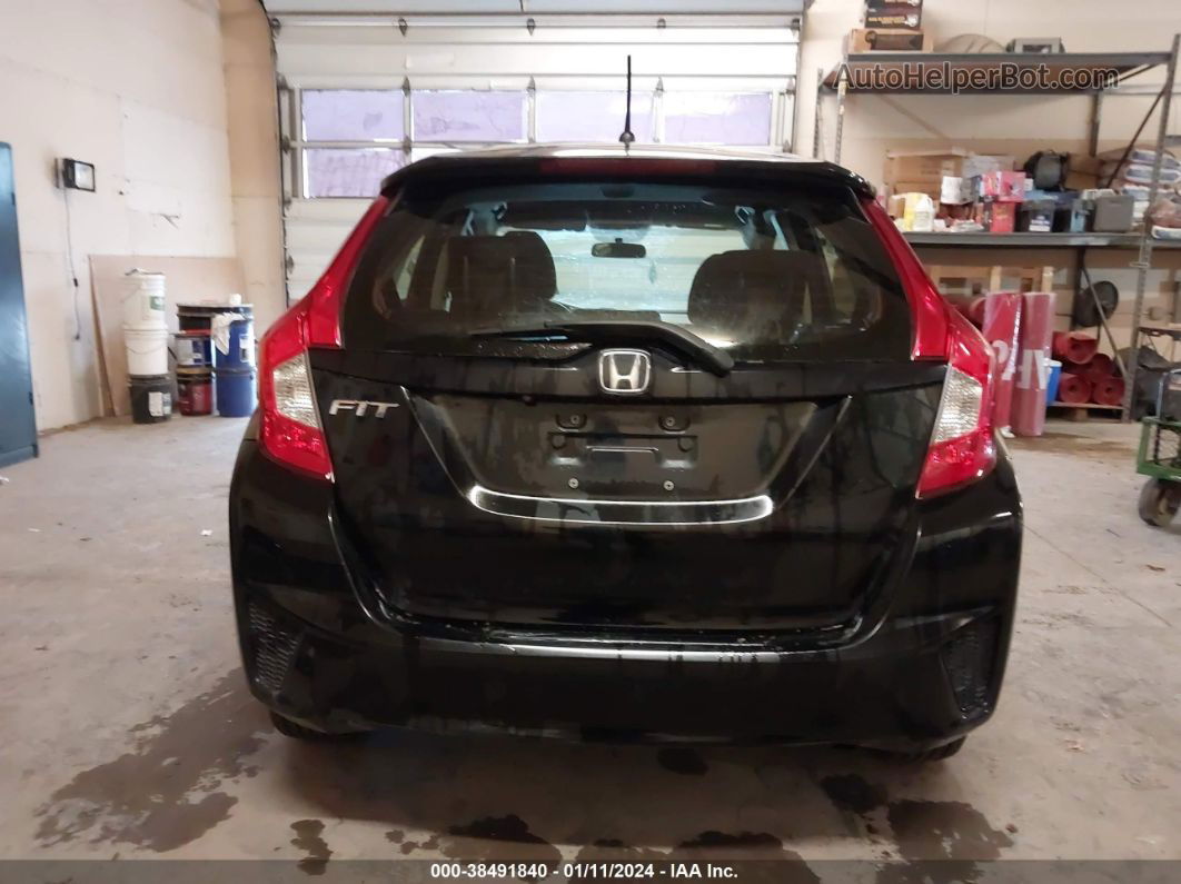 2016 Honda Fit Lx Black vin: JHMGK5H57GS009281