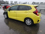 2016 Honda Fit Lx Yellow vin: JHMGK5H57GX010885