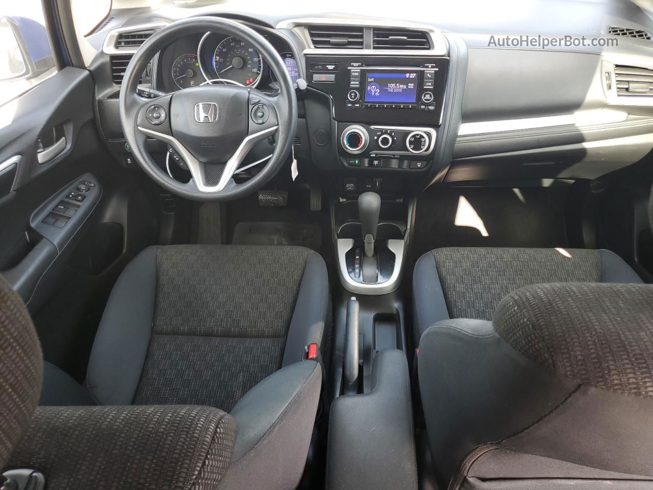 2016 Honda Fit Lx Синий vin: JHMGK5H57GX014063