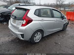 2016 Honda Fit Lx Silver vin: JHMGK5H58GS007748