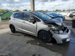 2016 Honda Fit Lx Серебряный vin: JHMGK5H58GS015669