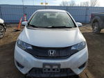 2016 Honda Fit Lx White vin: JHMGK5H58GX021314