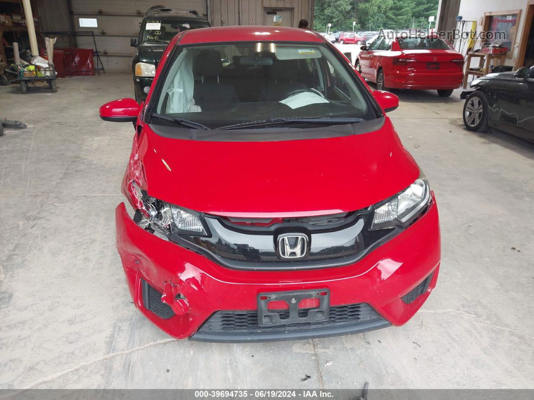 2016 Honda Fit Lx Красный vin: JHMGK5H58GX023371