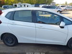 2016 Honda Fit Lx White vin: JHMGK5H58GX024293