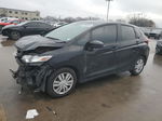 2016 Honda Fit Lx Black vin: JHMGK5H59GS011825