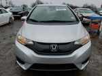 2016 Honda Fit Lx Silver vin: JHMGK5H59GX010483