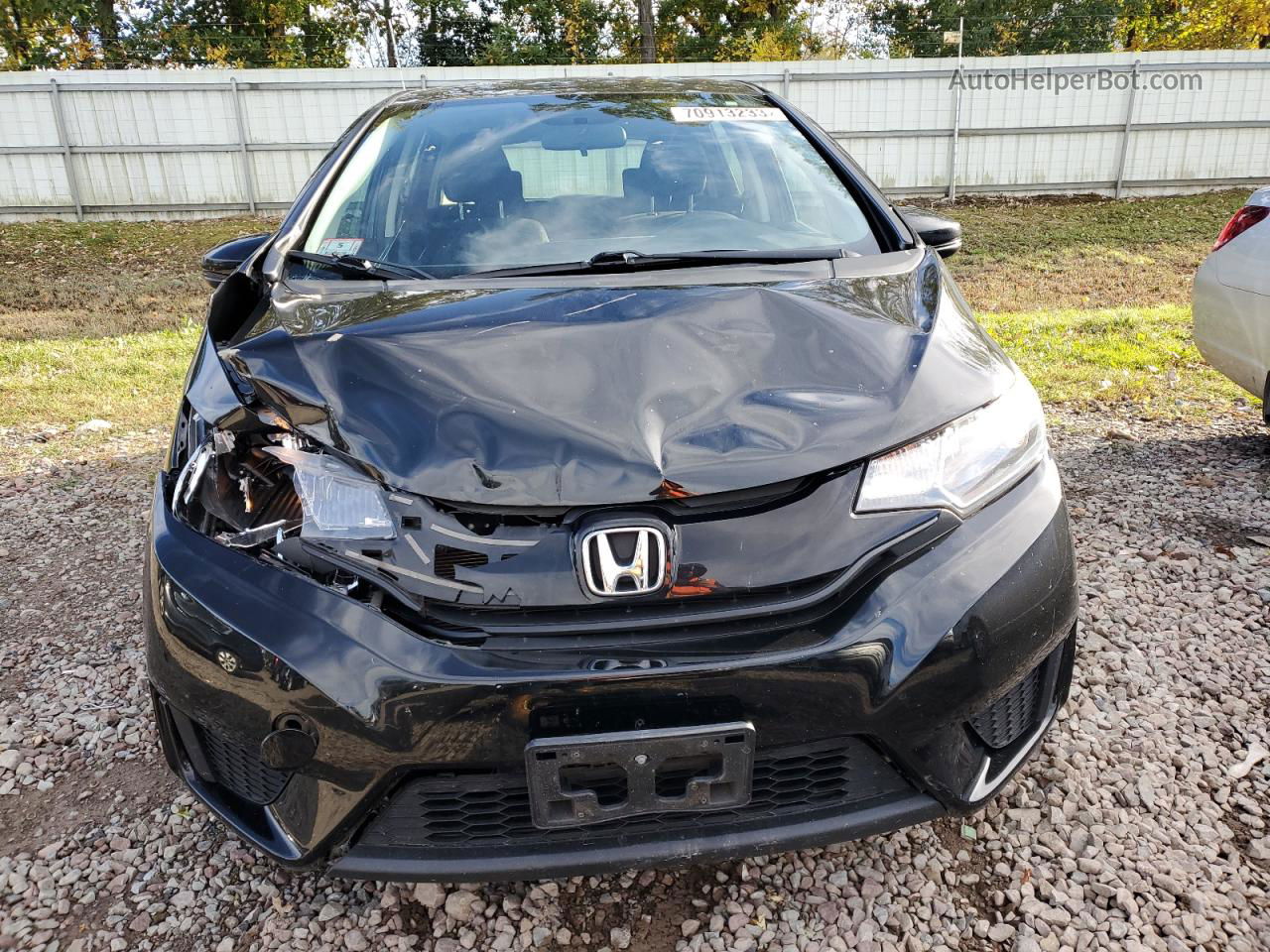 2016 Honda Fit Lx Черный vin: JHMGK5H59GX010841