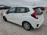 2016 Honda Fit Lx White vin: JHMGK5H59GX023458